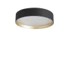 Plafonnier Lucia 35, Noir-or