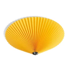 Plafonnier Matin flush mount Ø50 cm, Yellow shade