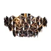 Plafonnier Monarque, Chrome-noir
