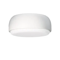 Plafonnier Over me Ø30 cm, Blanc