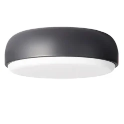 Plafonnier Over Me Ø40 cm, Gris foncé