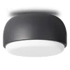 Plafonnier Over Me Ø20 cm, Gris foncé