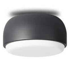 Plafonnier Over Me Ø20 cm, Gris foncé