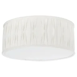Plafonnier Plissé Ø45 cm, Off white