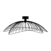 Plafonnier Ray Ø85 cm, Noir
