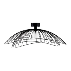 Plafonnier Ray Ø85 cm, Noir