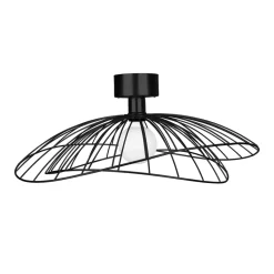 Plafonnier Ray, Noir mat