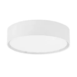 Plafonnier Sam Ø33 cm, Blanc