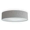 Plafonnier Soft Ø60 cm, Laine grise