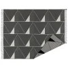 Plaid en coton Metric focus, Noir