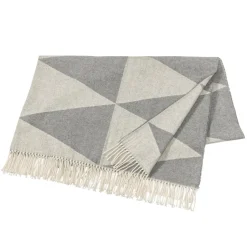 Plaid en coton Rime, Fog