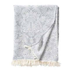 Plaid en coton Sunflower 140x200 cm, Dark denim