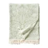 Plaid en coton Sunflower 140x200 cm, Vert