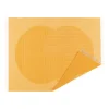 Plaid en laine Circles 130x185 cm, Jaune