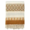 Plaid en laine Freja, Amber
