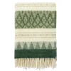 Plaid en laine Freja, Wood