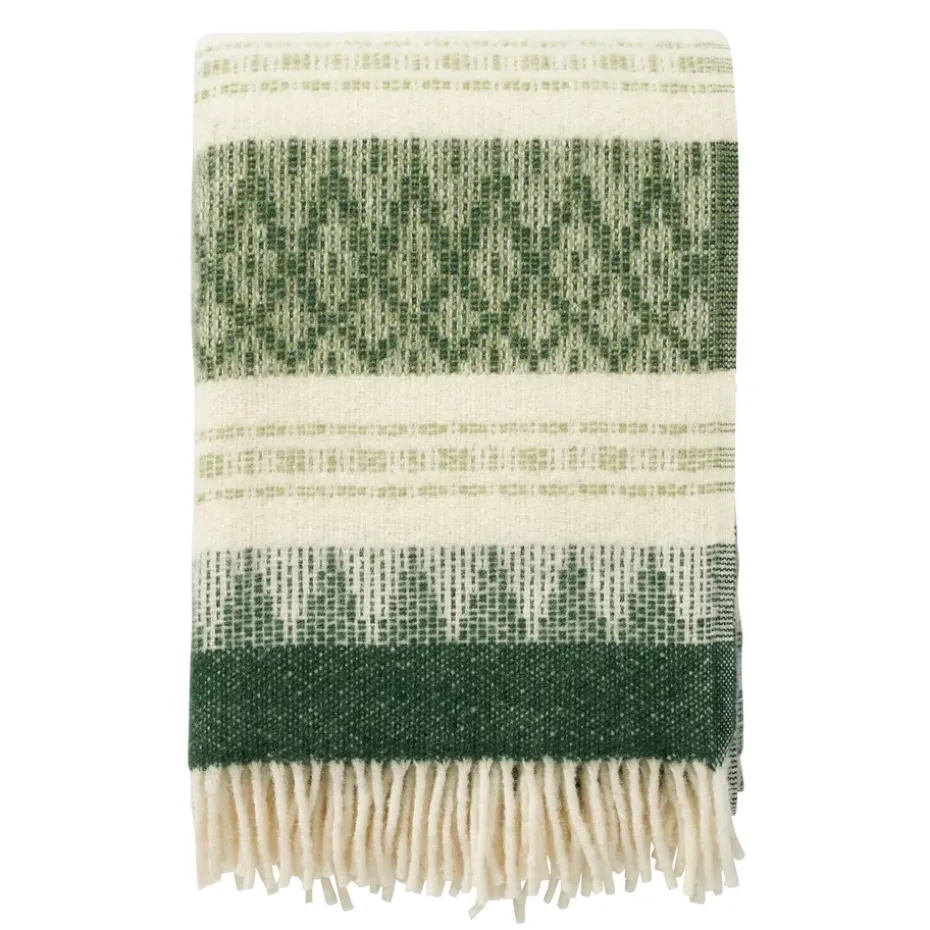 Plaid en laine Freja, Wood