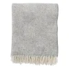 Plaid en laine Gooseye 130x200 cm, Gris