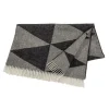 Plaid en laine Rime, Charcoal