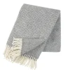 Plaid en laine Samba, gris