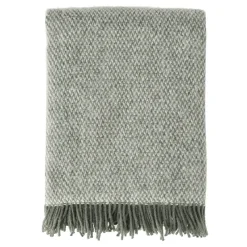 Plaid en laine Sandstone 130x180 cm, Khaki vert