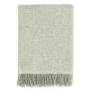 Plaid en laine Sandstone 130x180 cm, Sage Melange