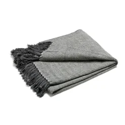 Plaid Fishbone, gris