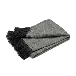 Plaid Fishbone, noir