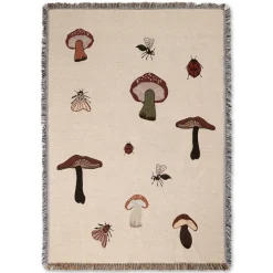 Plaid Forest tapestry 120x170 cm, Sand