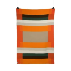 Plaid Mikkel 135x200 cm, Orange