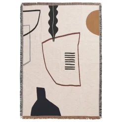 Plaid Mirage 120x170 cm, Off white