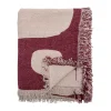 Plaid Olica 130x160 cm, Rouge
