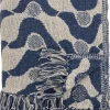 Plaid Santena 130x160 cm, Bleu