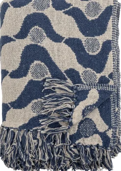 Plaid Santena 130x160 cm, Bleu
