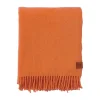 Plaid True en laine 130x200 cm, Orange