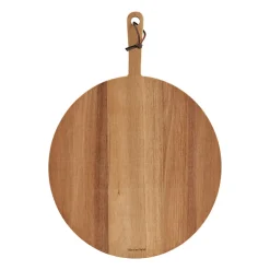 Planche à découper acacia Nicolas Vahé Pizza, Ø35 cm