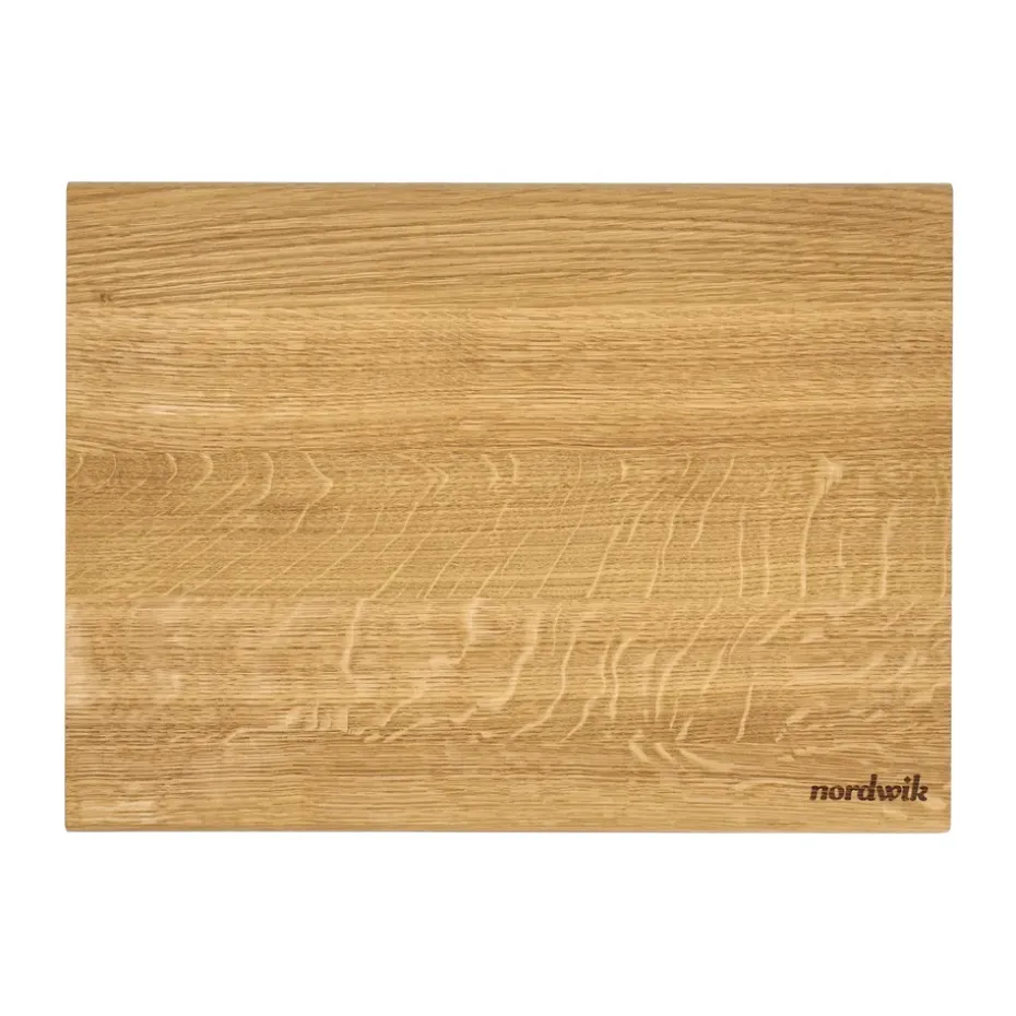 Planche à découper en chêne Nordwik, 38x28x2cm