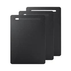 Planche à découper Functional Form Lot de 3, Noir