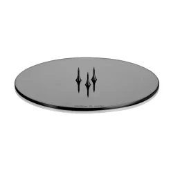 Plat à bougie ester & erik Ø12 cm Brillant, Noir
