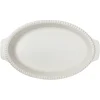 Plat à four Daria 35 cm, Cotton white