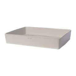 Plat à four Ernst 23x31 cm, Blanc naturel