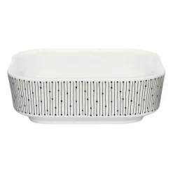Plat à four Mainio Sarastus 0,7 l, Noir-blanc