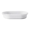 Plat à four ovale Bernadotte 20,1x31,6 cm, Blanc