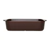 Plat à four Yuka 17,5x32 cm, Dark Terracotta