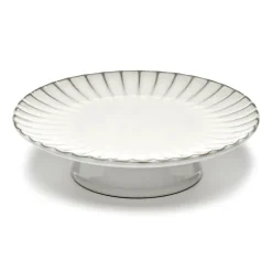 Plat à gâteau Inku L Ø24 cm, Blanc