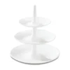Plat à gâteau-présentoir à étages Babell L, Cotton white