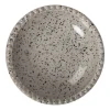 Plat à service creux Ditte, Gris-noir