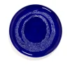 Plat à service Ottolenghi Feast Ø35 cm, Dark blue dots-white