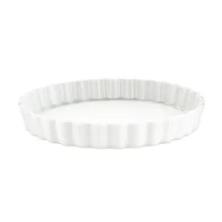 Plat à tarte blanc Pillivuyt, Ø : 25 cm