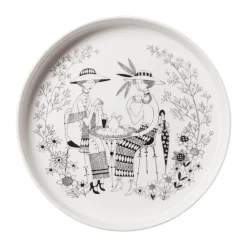 Plat à tarte Emilia Ø28 cm, Noir-blanc